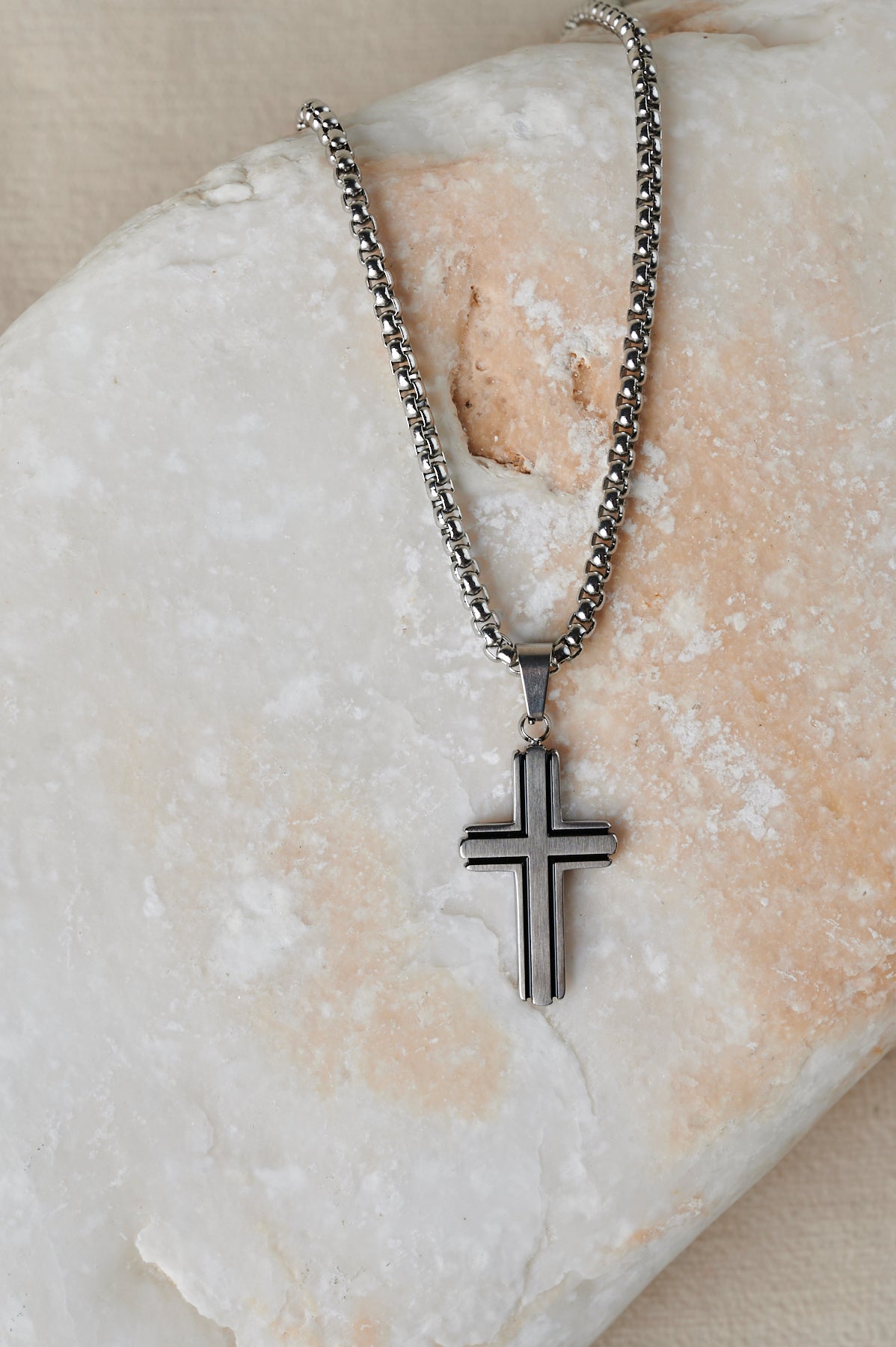 Cross Pendant | Silver Plated