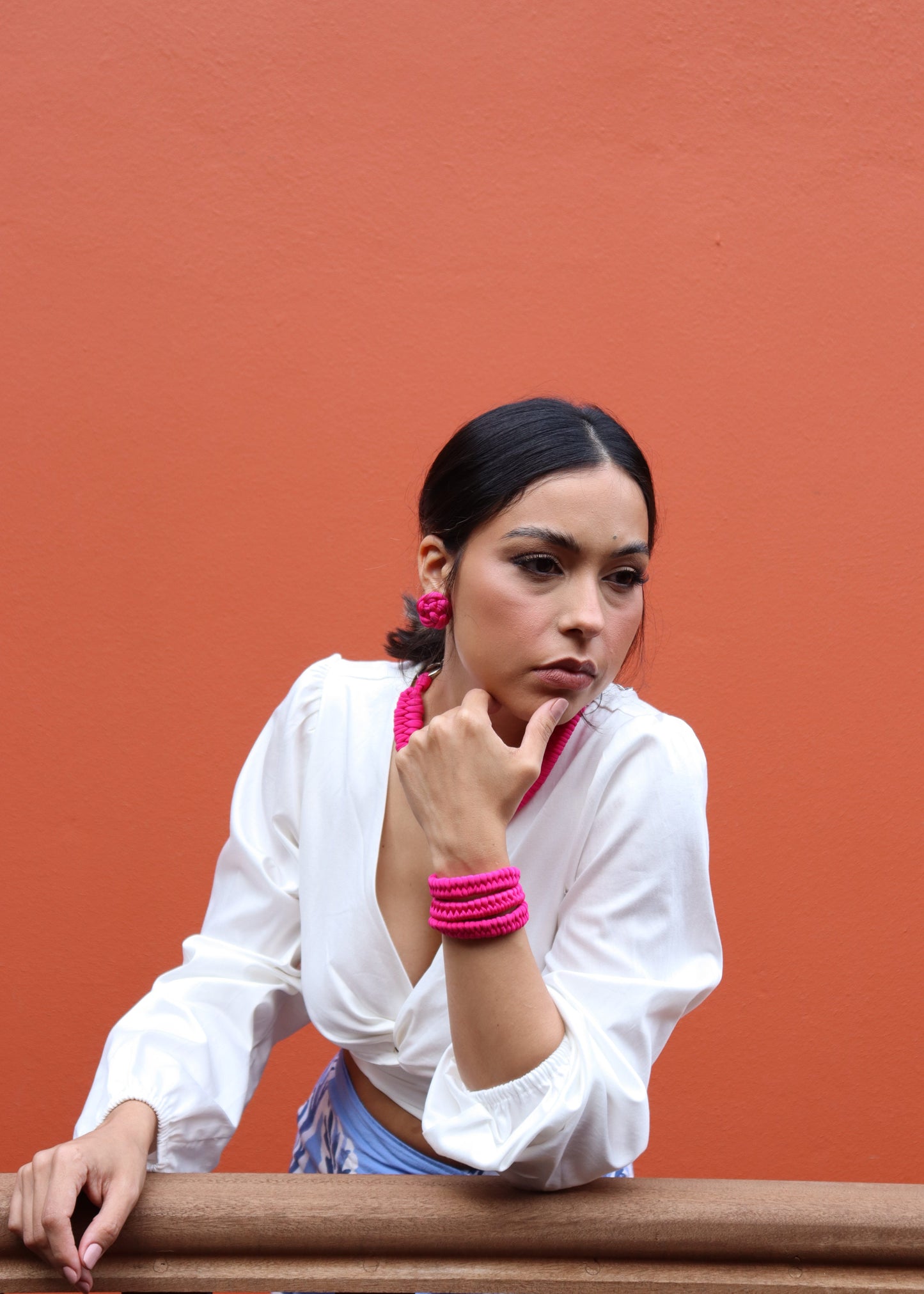 Maxine Fuchsia Bracelet