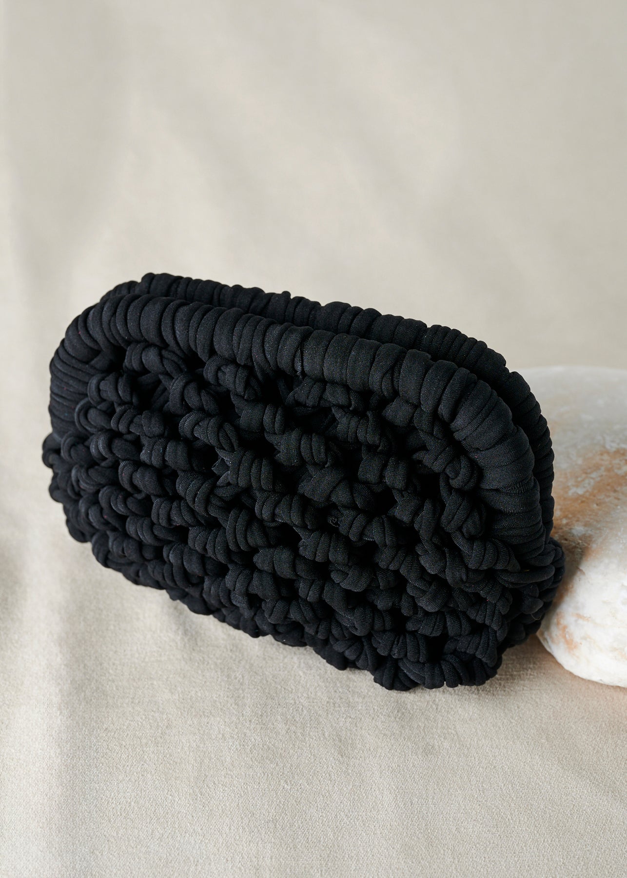 Cindy Black Clutch