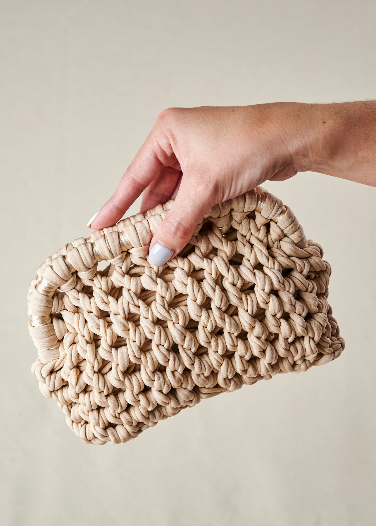 Cindy Ivory Clutch