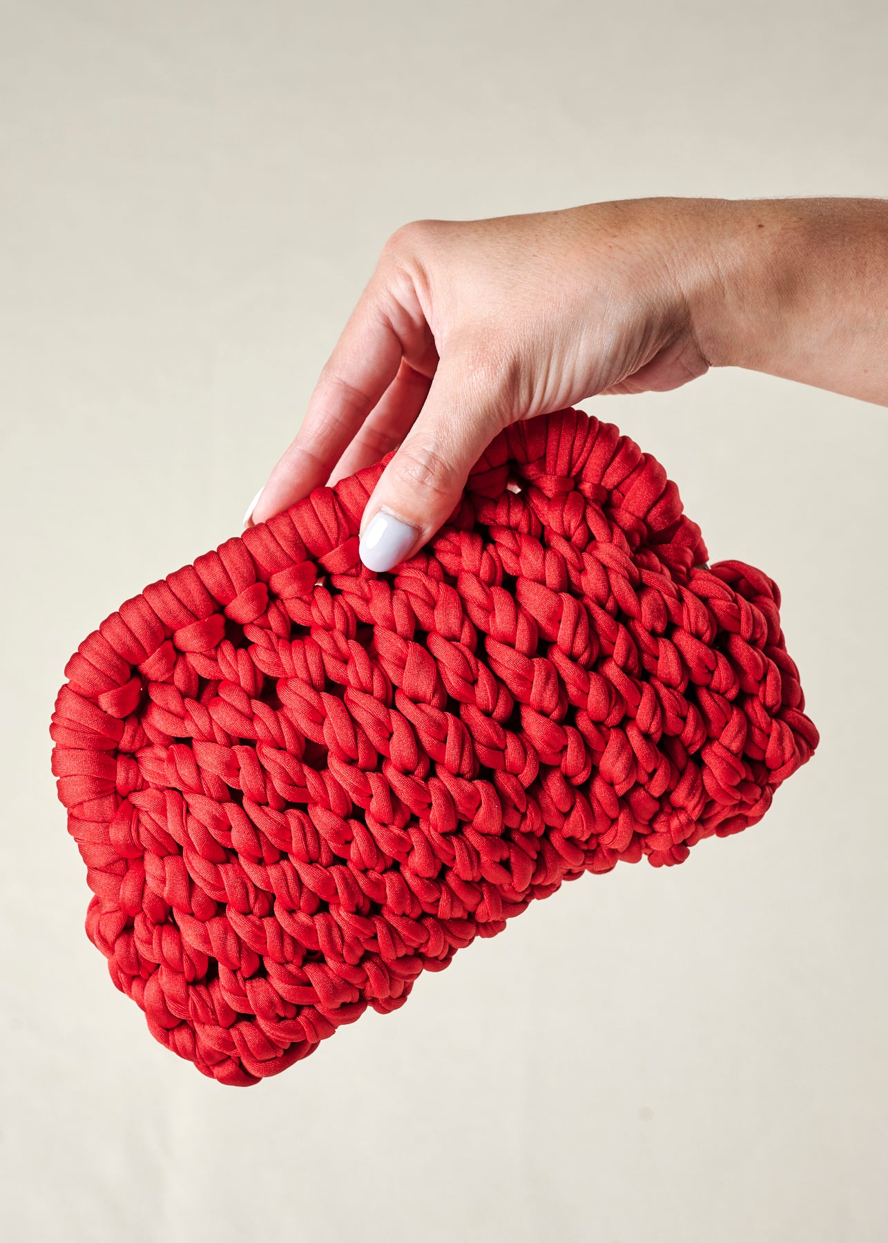 Cindy Red Clutch