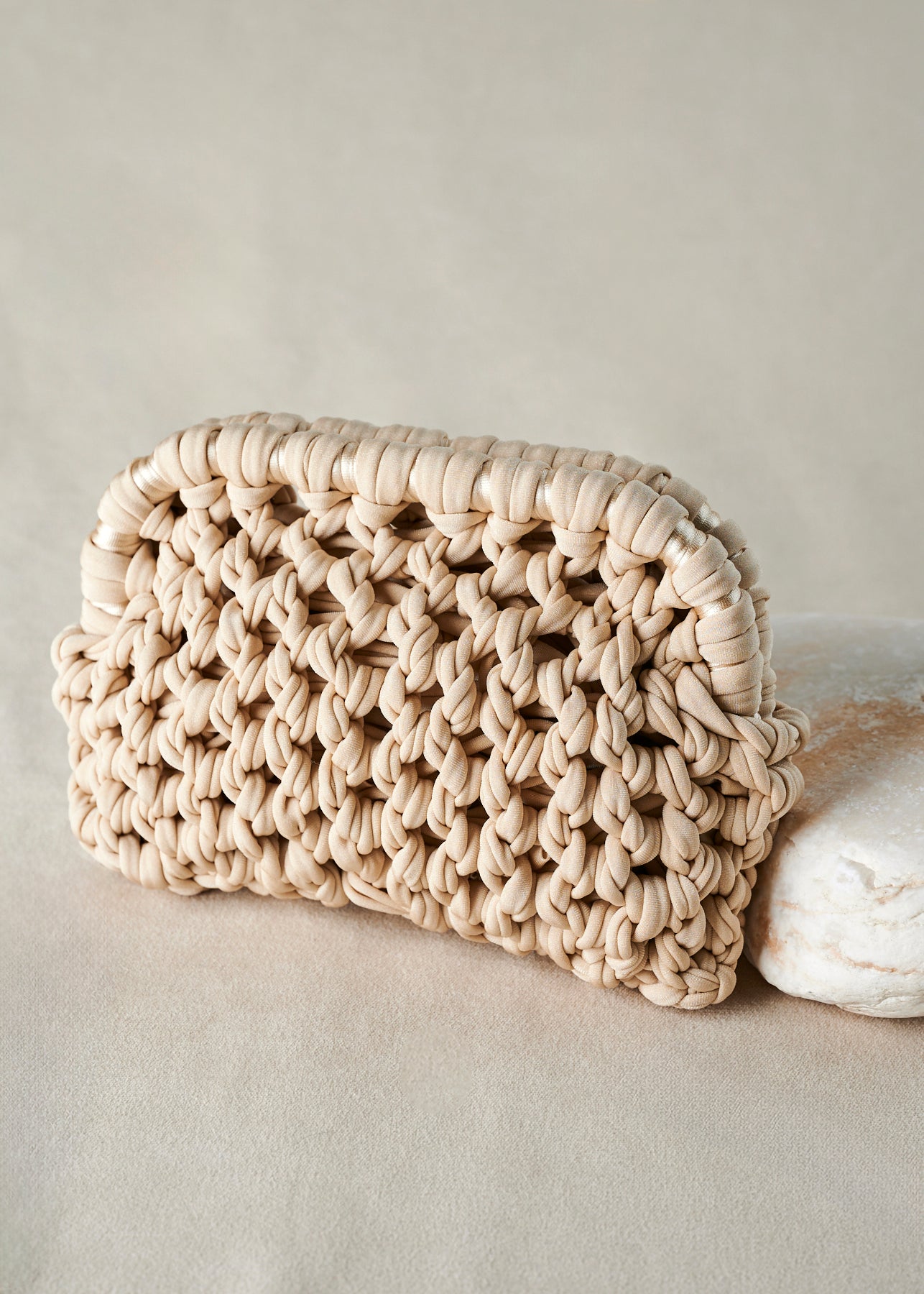 Cindy Ivory Clutch