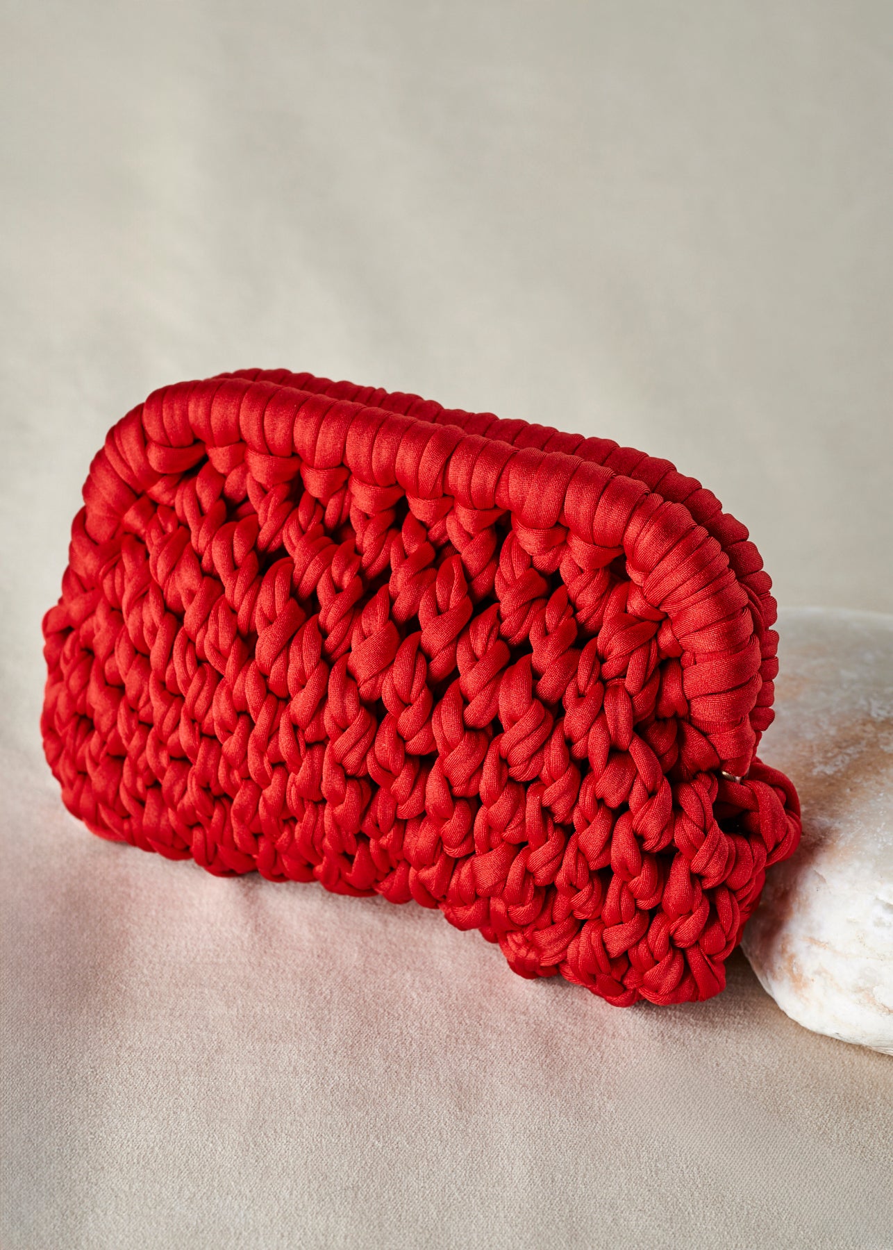 Cindy Red Clutch