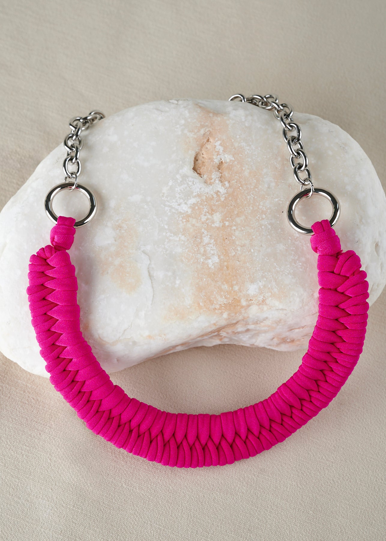 Maxine Fuchsia Necklace