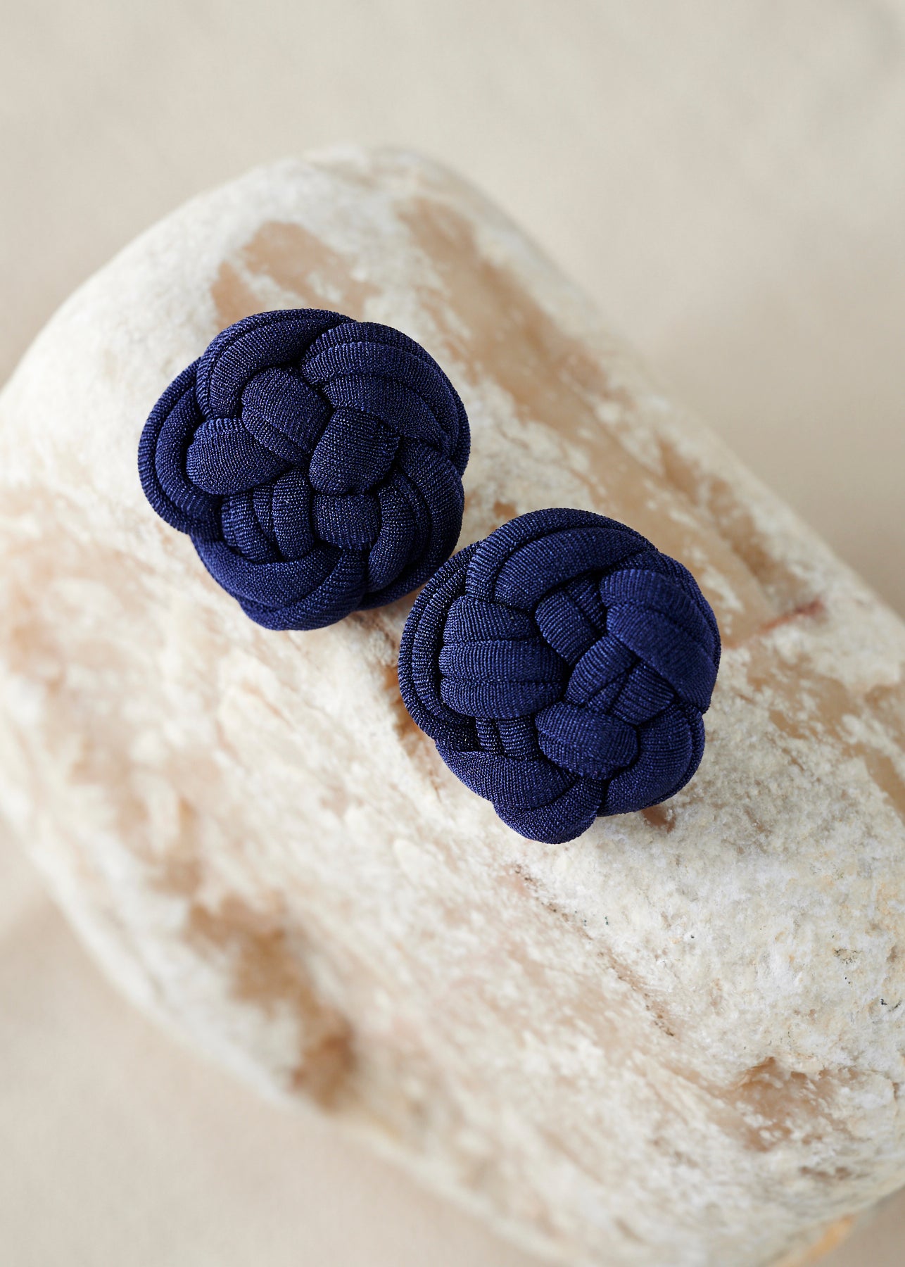 Majaca Navy Blue Stud