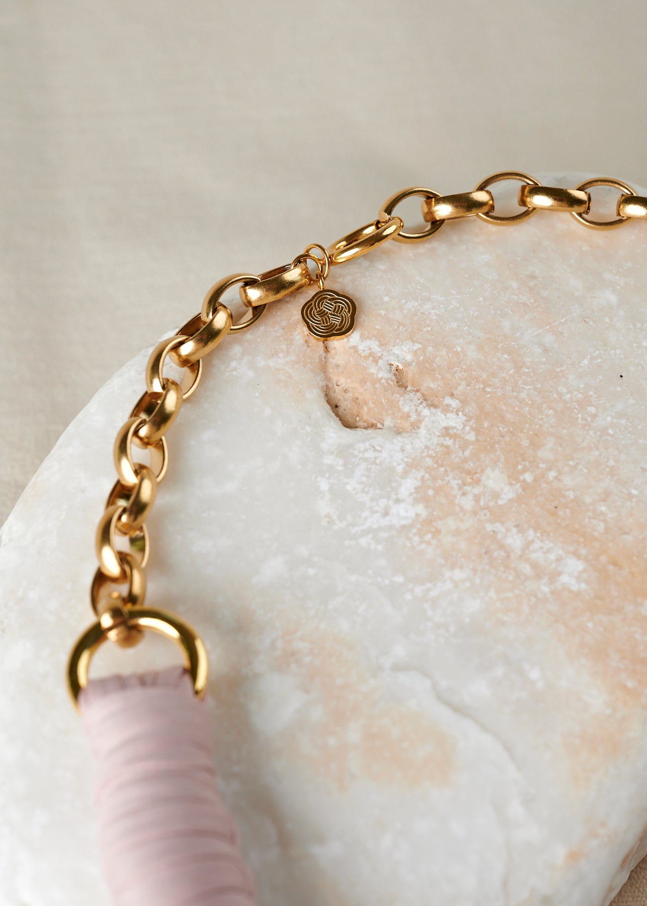 Antonia Dusty Rose Necklace