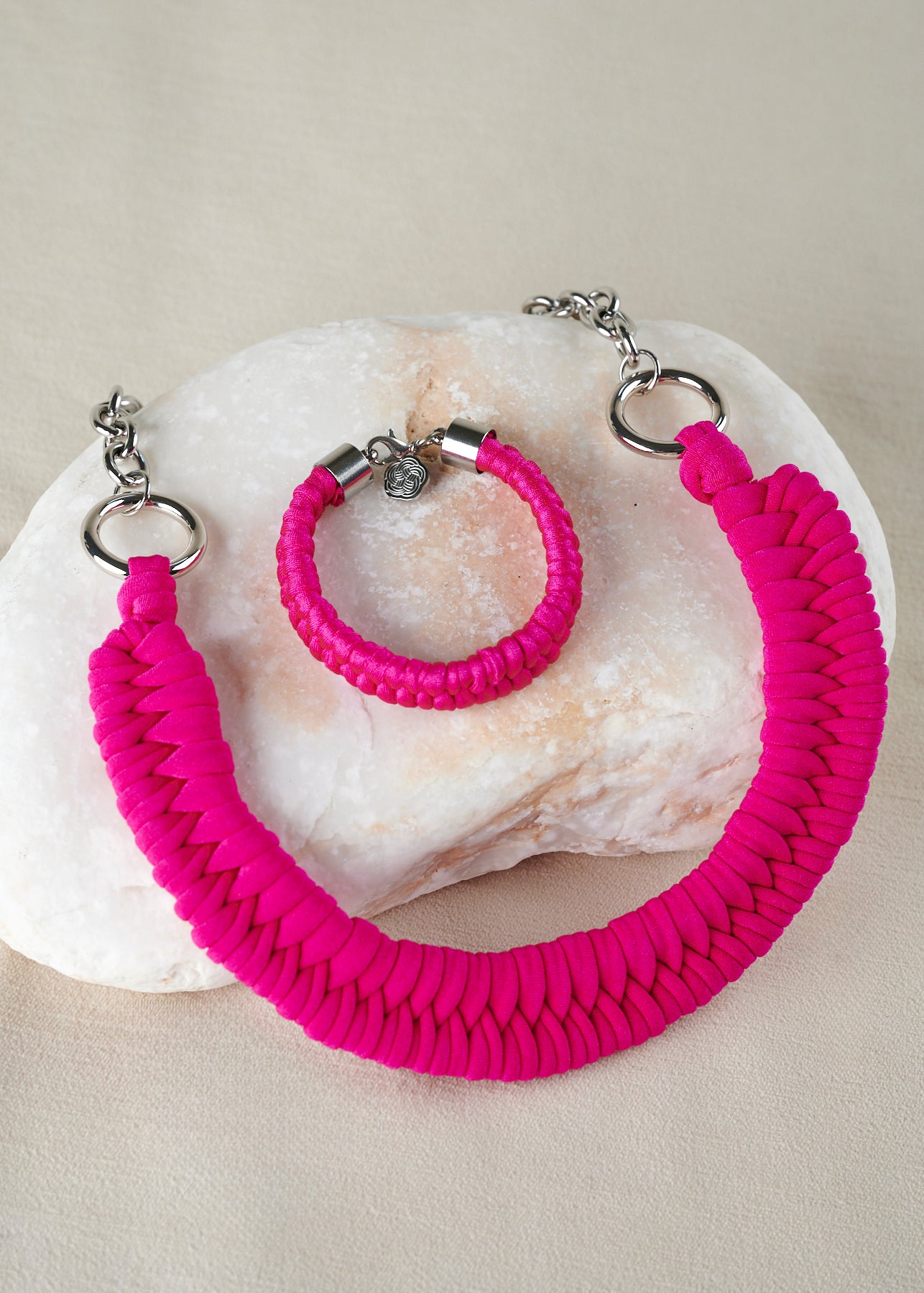 Maxine Fuchsia Necklace