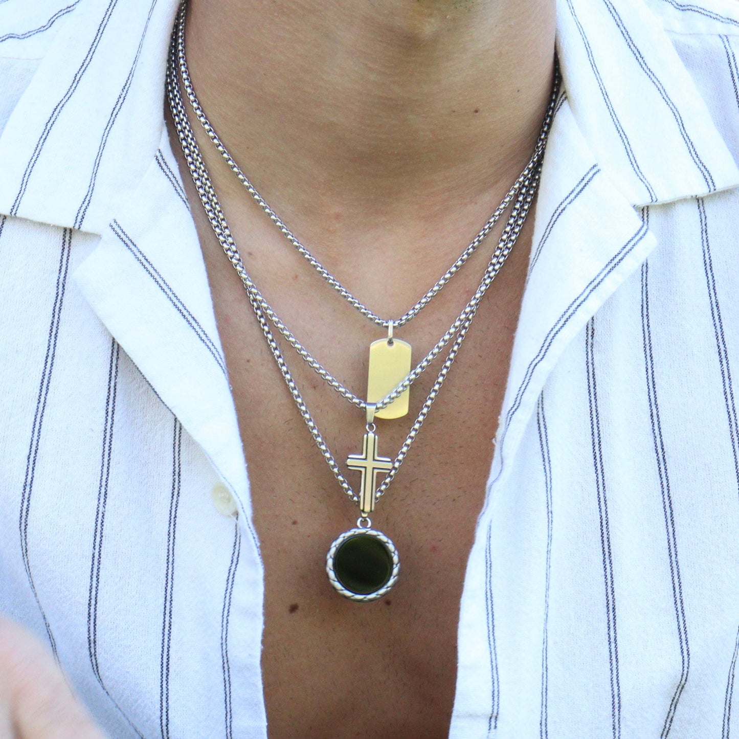 Cross Pendant | Silver Plated
