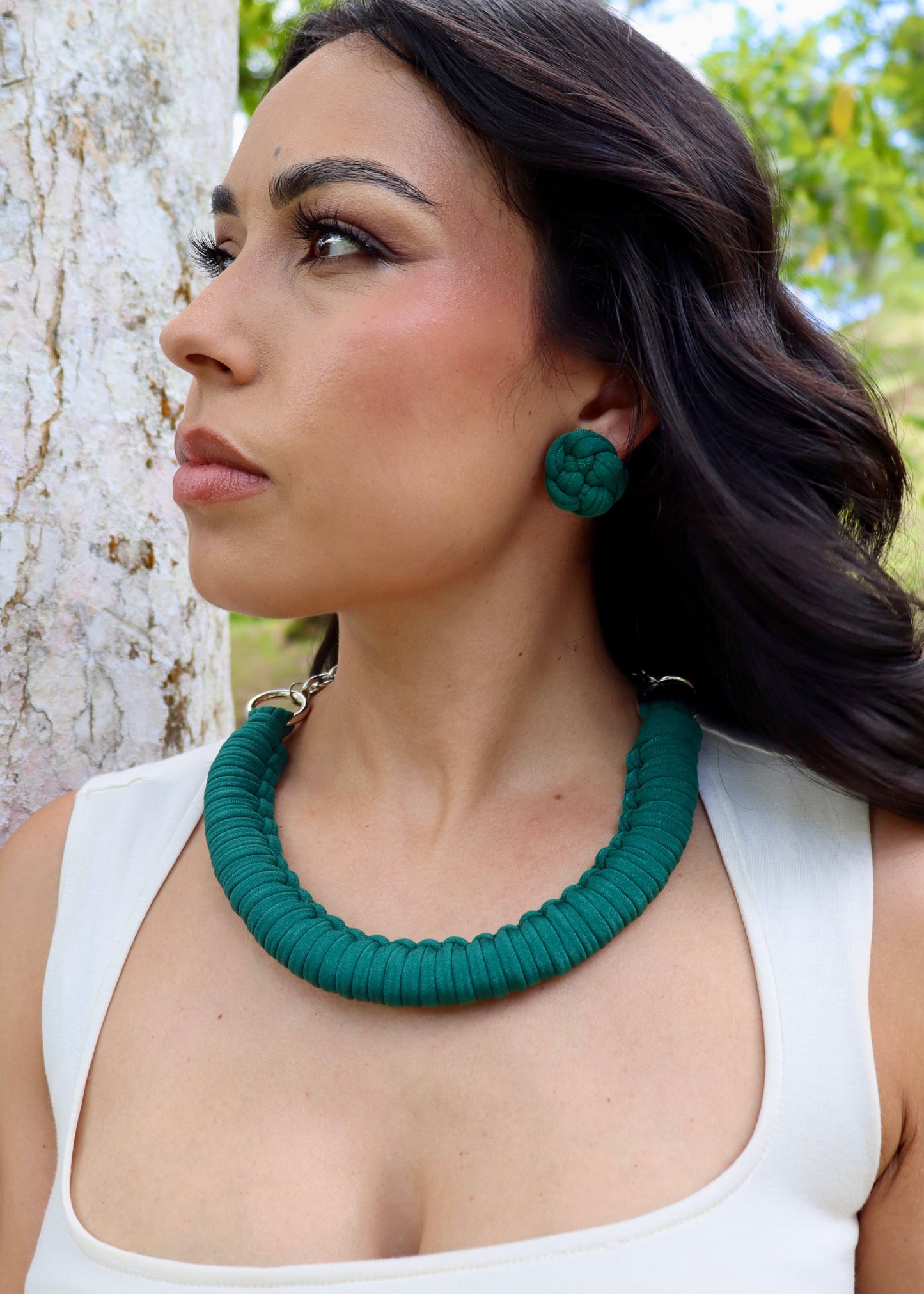Antonia Forest Green Necklace