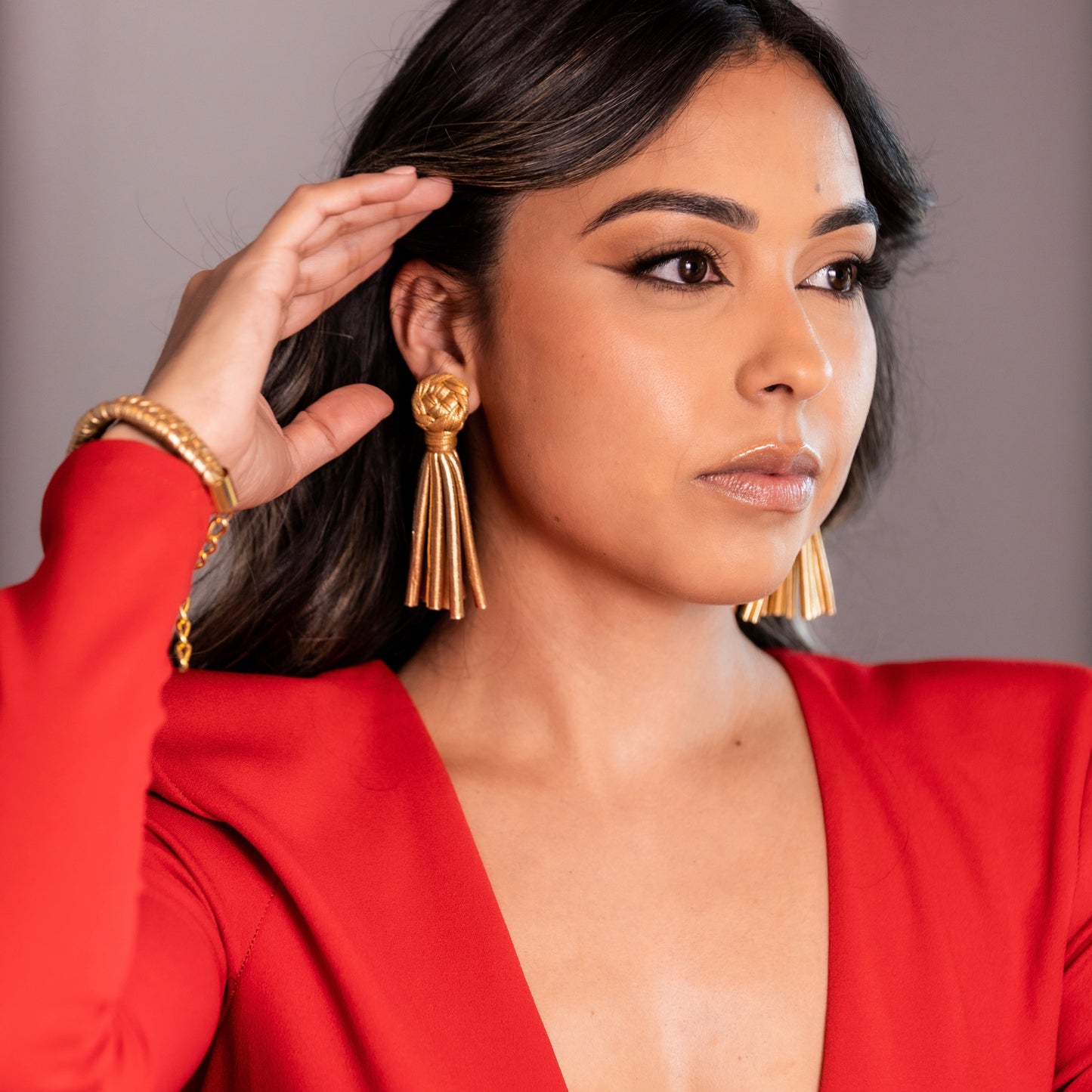 Candy Statement Earrings | Gold